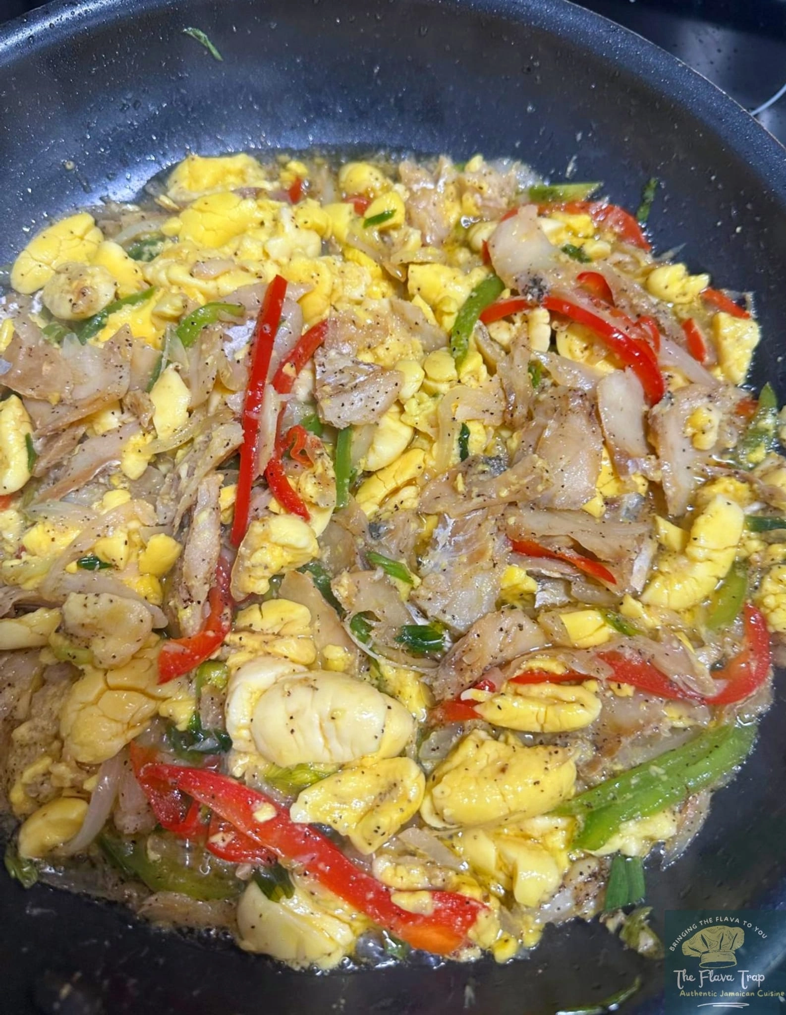 Ackee and saltfish