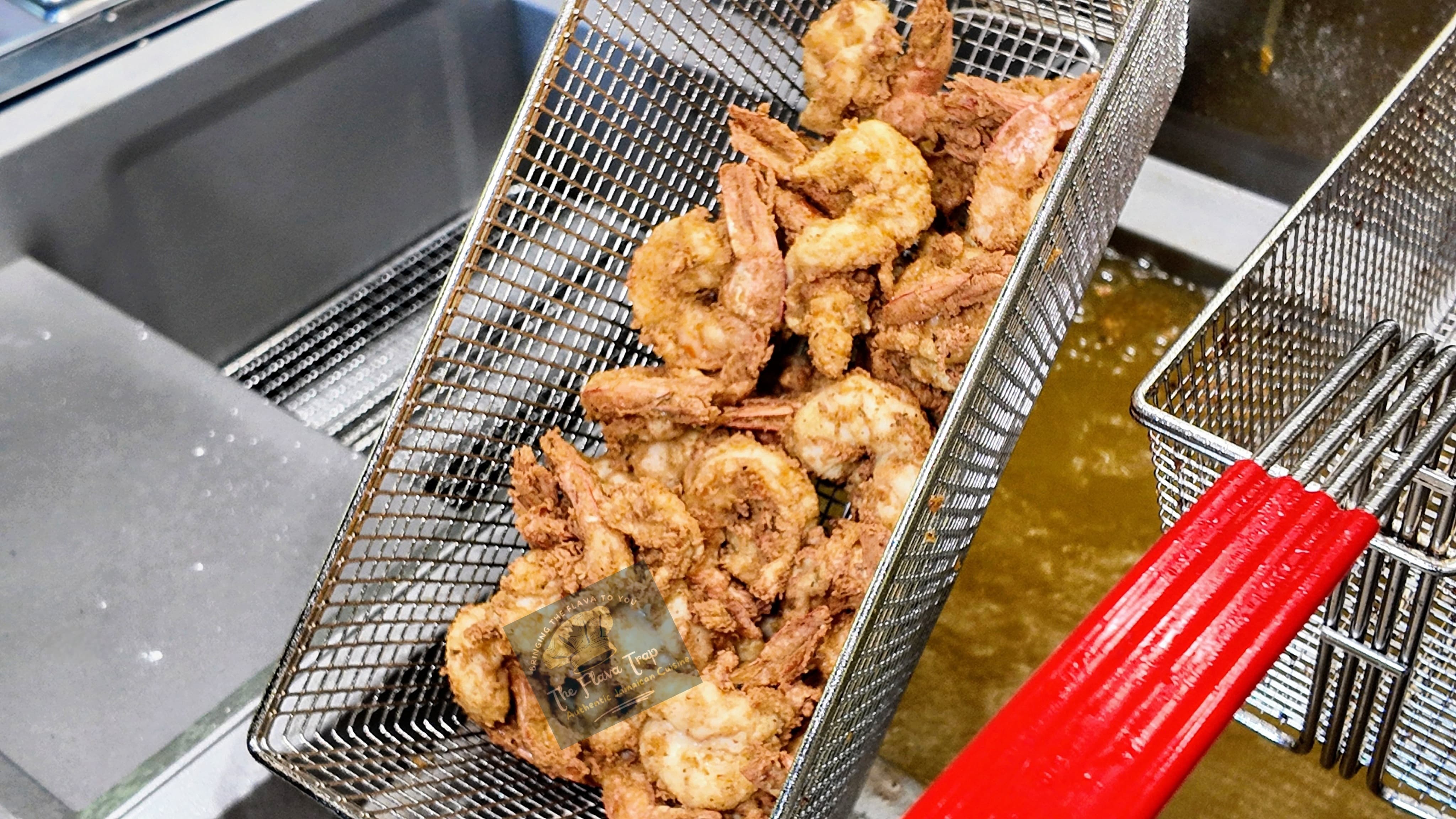 Crispy fried shrimp