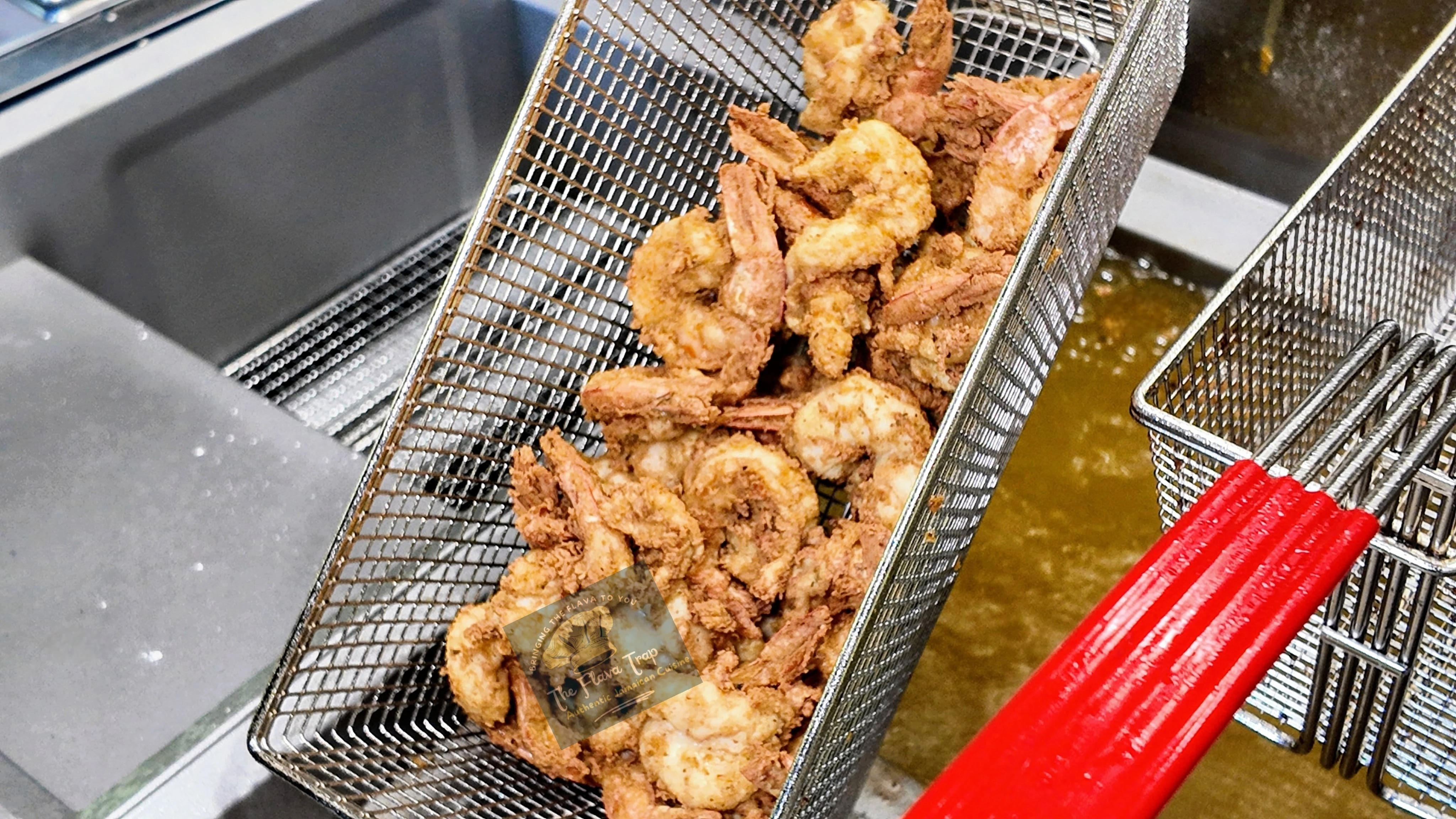 Crispy fried shrimp