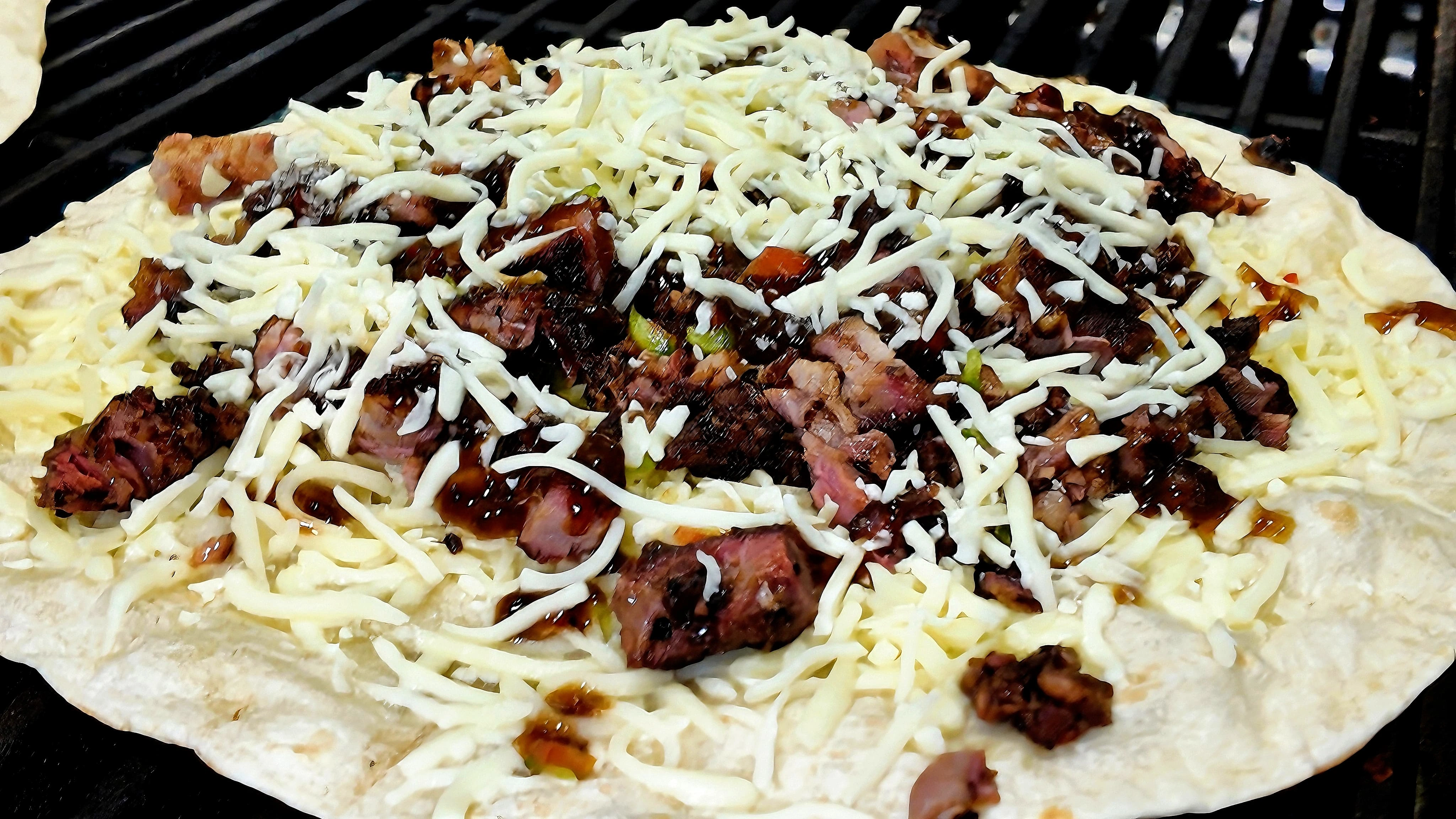 Jerk chicken quesadilla